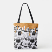 Heksen Magic Tote Bag (Achterkant)