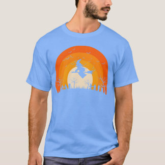 Heksen met Hitch Camping Grappige Halloween jongen T-shirt