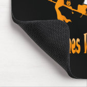 Heksen Met Hitches Camping Fun Halloween Muismat (Hoek)