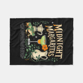 Heksen Midnight Margaritas Soky Tail Fleece Deken (Voorkant (Horizontaal))
