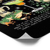 Heksen Midnight Margaritas Soky Tail Poster (Hoek)