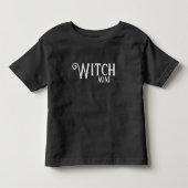 Heksen Mini Halloween Mama Matching Wit Kinder Shirts (Voorkant)
