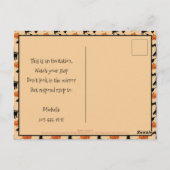 Heksen onder een Volle Maan Briefkaart (Achterkant)