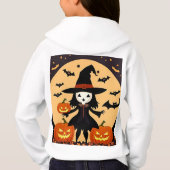 Heksen op Halloween met Pompoenen (Achterkant)