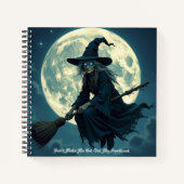 Heksen op Halloween Notitieboek (Voorkant)