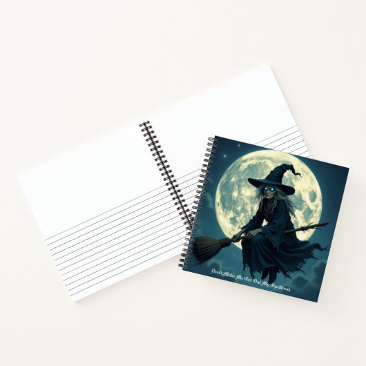 Heksen op Halloween Notitieboek (Binnen)