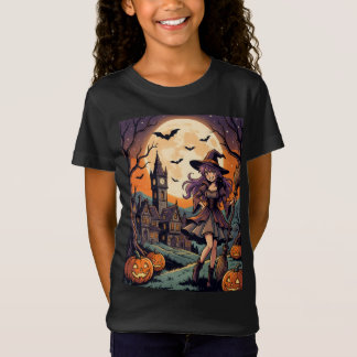 Heksen op Halloween T-shirt