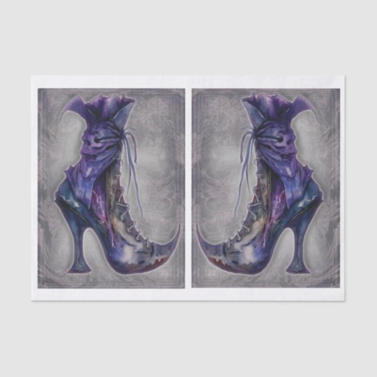 Heksen Opstarten Decoupage Tissue Paper Links en R Tissuepapier (Voorkant)