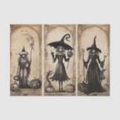  heksen oude Halloween Decoupage Tissuepapier (Voorkant)