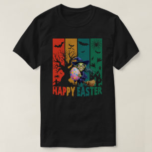 Heksen Pasen: Grappige Heks met Paasei T-shirt