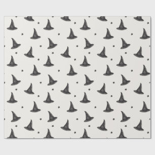 Heksen pet en sterrenpatroon cadeaupapier