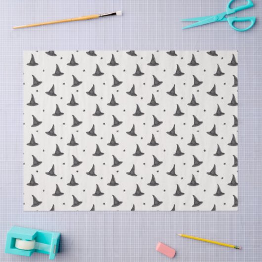 Heksen pet en sterrenpatroon tissuepapier (Craft)