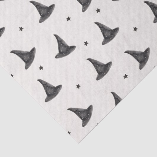 Heksen pet en sterrenpatroon tissuepapier (Detail)