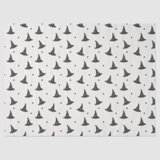 Heksen pet en sterrenpatroon tissuepapier (Voorkant)