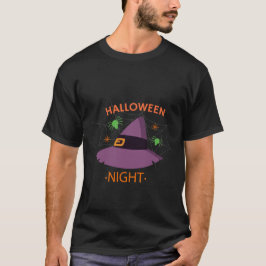 Heksen Pet Halloween Spinnen Nacht T-shirt