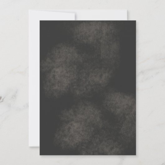 Heksen Pet Pompoen Boog Wijnglas Halloween Party Kaart (Achterkant)