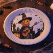 Heksen Pet Pompoen Halloween Vibes Papieren Bordje