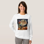 Heksen Pet T-shirt met lange mouwen (Voorkant volledig)