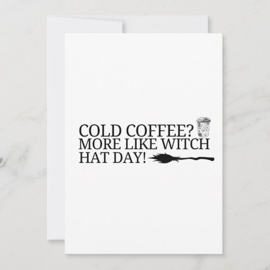 Heksen petten doorzichtig kaart (Voorkant)