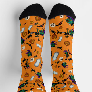 Heksen sokken voor Halloween