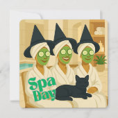 Heksen Spa Dag Grappige Humor Kaart (Voorkant)
