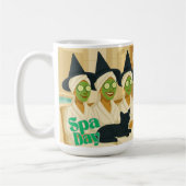 Heksen Spa-dag Grappige Humor  Koffiemok (Links)