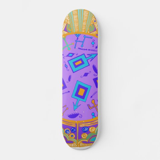 Heksen Spreuk Skateboard (Voorkant)