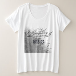 Heksen T-shirt Salem Historische Citaten