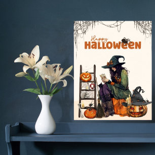 Heksen Tarot Griezeltoren Halloween Poster
