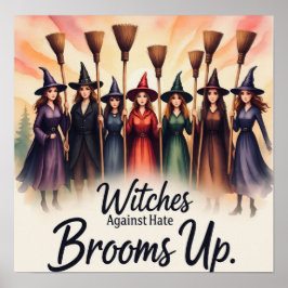 Heksen tegen haat poster