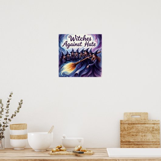 Heksen tegen haat poster (Keuken)