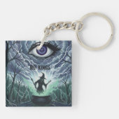 Heksen tegen haat sleutelhanger (Achterkant)