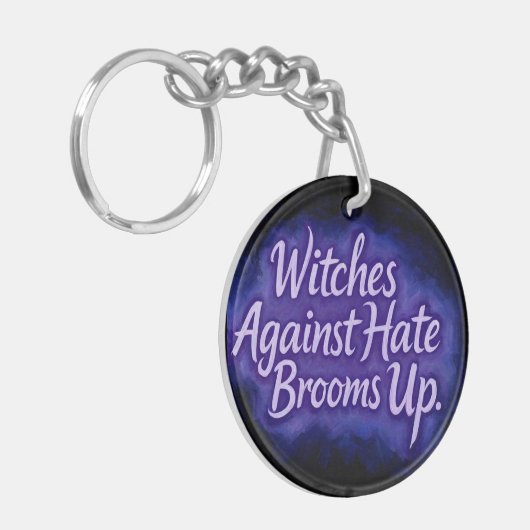 Heksen tegen haat sleutelhanger (Voorkant Links)