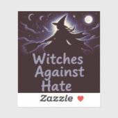 Heksen tegen haat sticker (Vel)
