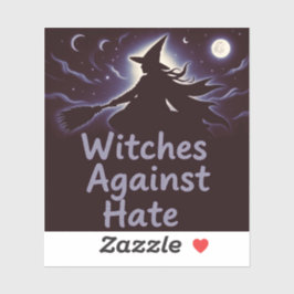 Heksen tegen haat sticker