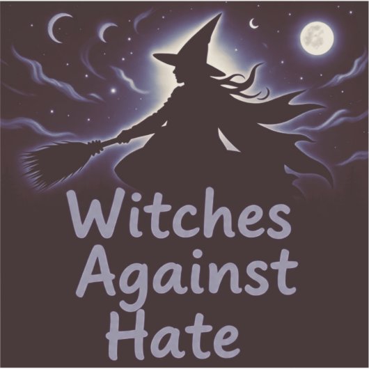 Heksen tegen haat sticker (Voorkant)