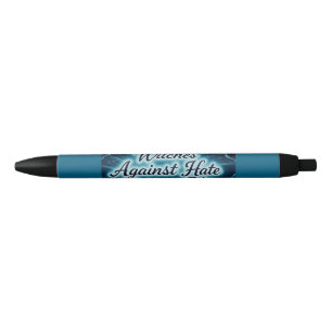 Heksen tegen haat zwarte inkt pen
