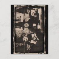 Heksen Thee Feestje – oude zwart/wit