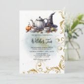 Heksen thee kaart (Staand voorkant)