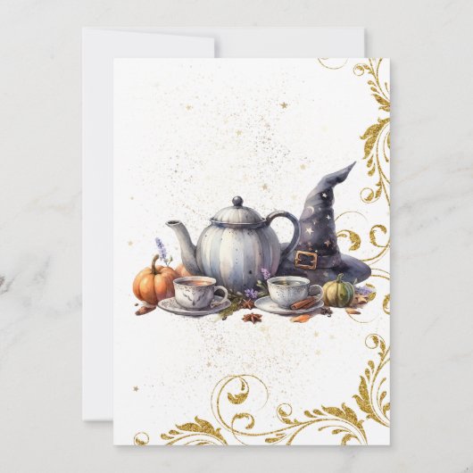 Heksen thee kaart (Achterkant)