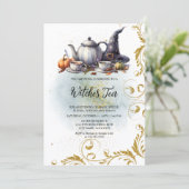 Heksen thee kaart (Staand voorkant)