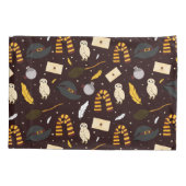 Heksen, tovenaars & magisch patroon kussensloop (Achterkant-Links)