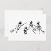 Heksen van de Vleermuis Kaart (Voorkant / Achterkant)