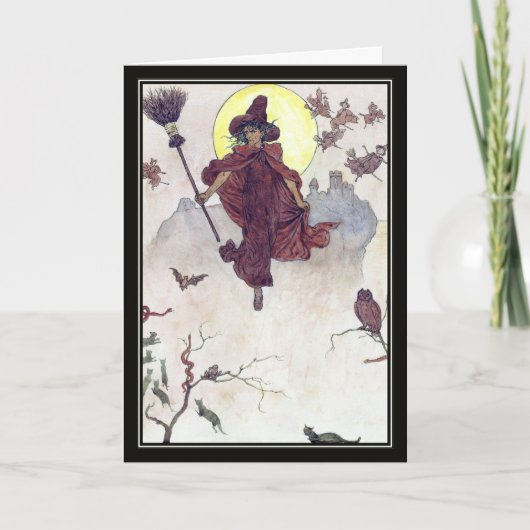  heksen van Kate Greenaway Kaart (Voorkant)