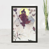  heksen van Kate Greenaway Kaart (Voorkant)