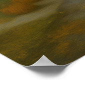 Heksen vliegen op de bezems poster (Hoek)