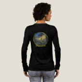 "Heksen vrouw" Bewerk jezelf Tri-Blend Shirt (Achterkant)