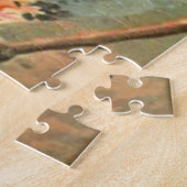 Heksen Vuur Ketel Volle Maan Nacht Legpuzzel (Zijkant)
