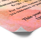 Heksen Wandelen Evenement Promotie Poster (Hoek)