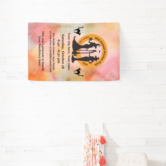 Heksen Wandelen Evenement Promotie Spandoek (Insitu)